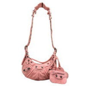 Balenciaga LE CAGOLE Shoulder Bag Pink Balenciaga